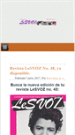 Mobile Screenshot of lesvoz.org